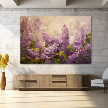 Lilac Flower Painting